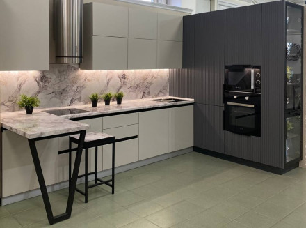 Кухня Гранит Софт матовый 1